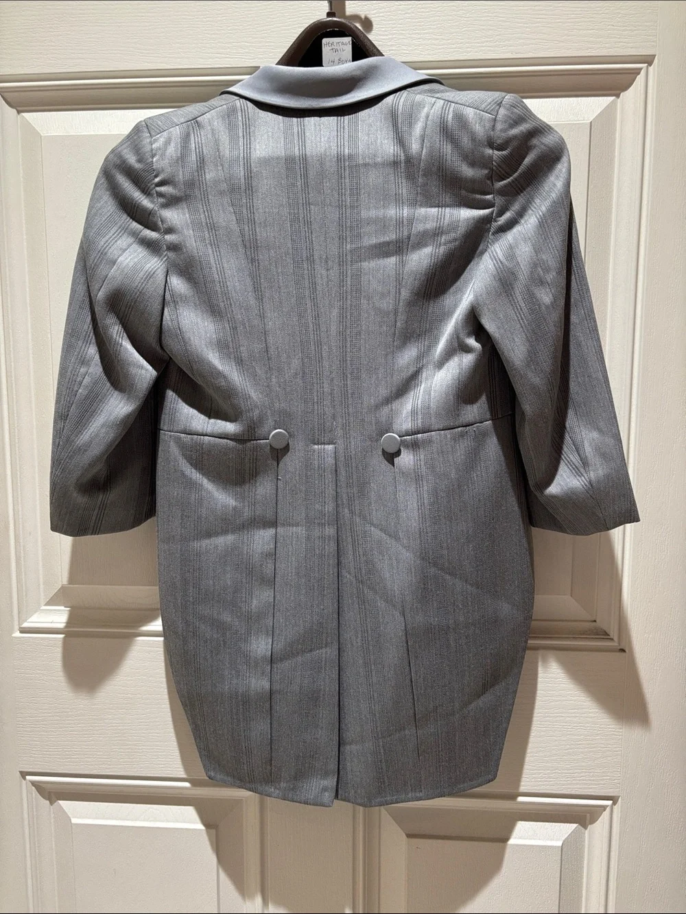 Boy’sLight Gray Formal Tailcoat Jacket